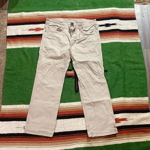 Prana Bronson pants stretch canvas